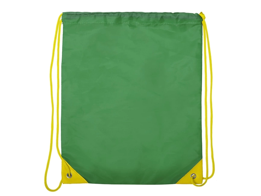 Рюкзак- мешок Clobber, зеленый/желтый фото 2
