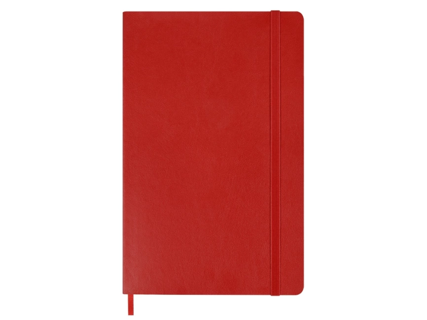 Записная книжка Moleskine Classic Soft (в линейку), Large (13х21см), красный фото 4