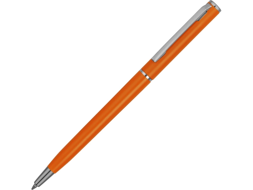Ручка шариковая Наварра, оранжевая фото 1