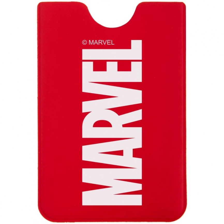 Чехол для карточки Marvel, красный фото 1