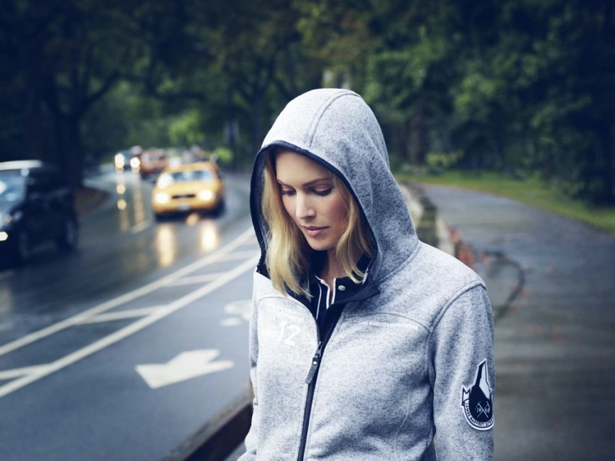 Куртка флисовая женская Santa Ana, серый меланж, размер XL фото 2