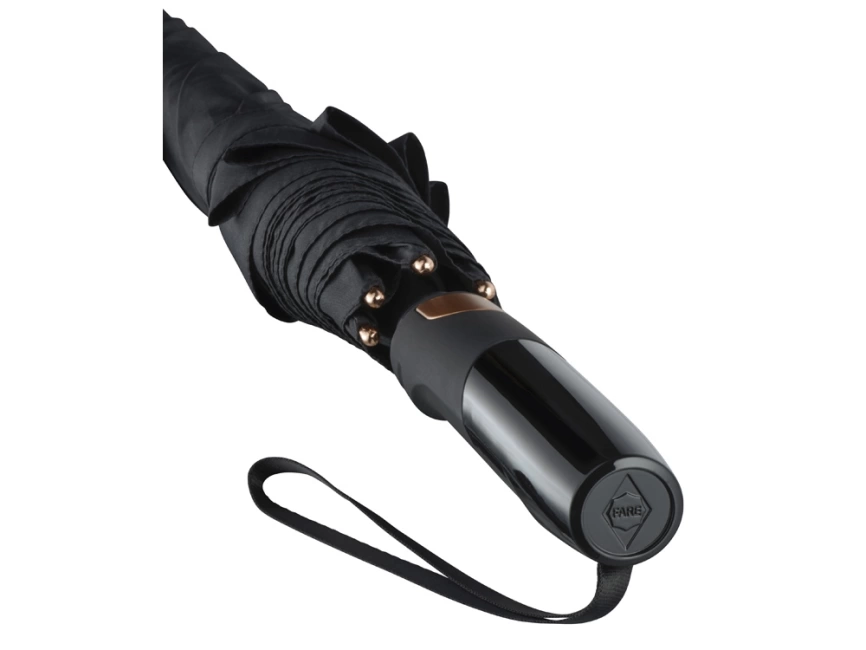 Зонт 7399  AC alu golf umbrella FARE® Precious black/copper фото 8