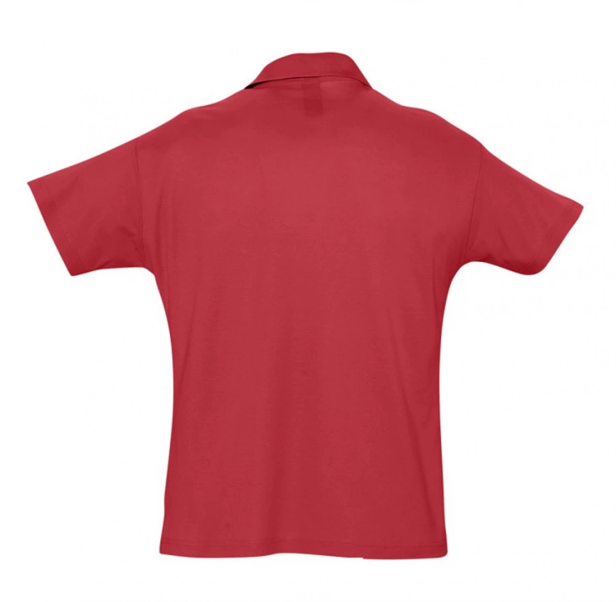 Рубашка поло мужская Summer 170 красная, размер XXL фото 2