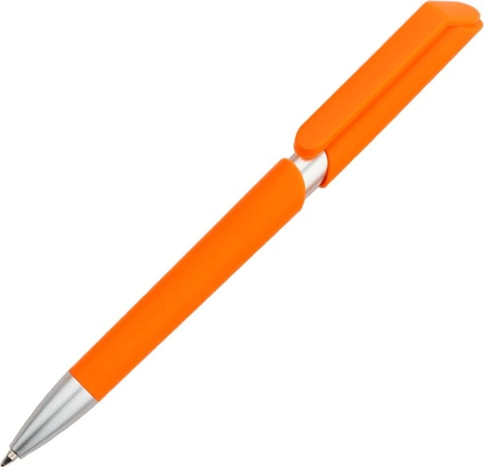 Ручка шариковая ZOOM SOFT, оранжевая фото 1