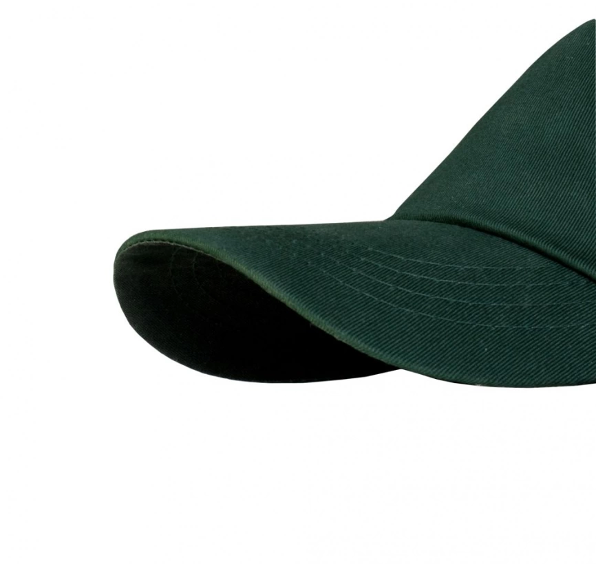 Бейсболка Unit Promo, темно-зеленая фото 3