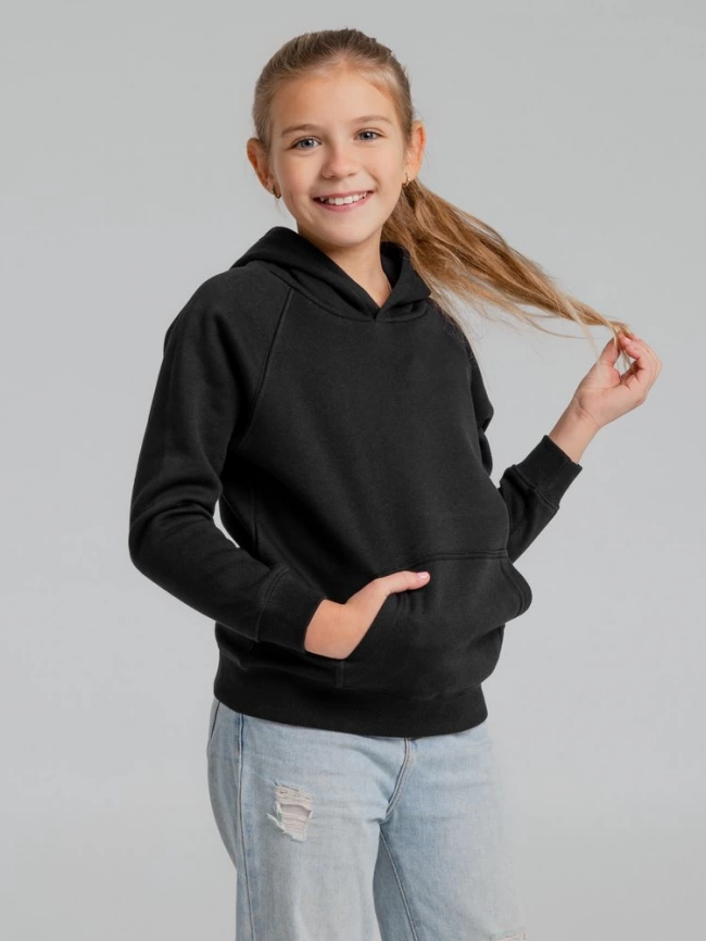 Толстовка детская Stellar Kids, черная, на рост 96-104 см (4 года) фото 8