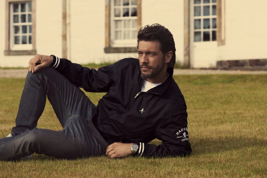 Ветровка унисекс Garland, голубая, размер S фото 6