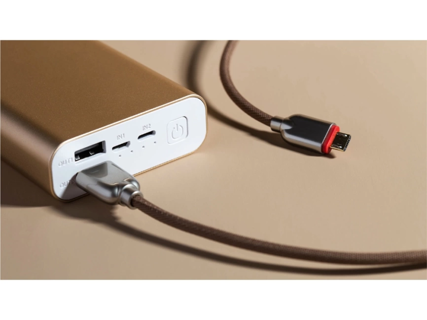 Внешний аккумулятор Rombica NEO AZ220G Quick, 22000 mAh, золотистый фото 7