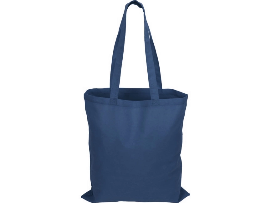 Сумка для шопинга Carryme 140 хлопковая, 140 г/м2, нейви фото 3