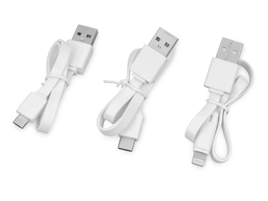 Портативное зарядное устройство Quickr с функцией быстрой зарядки, 10000 mAh, серый фото 2