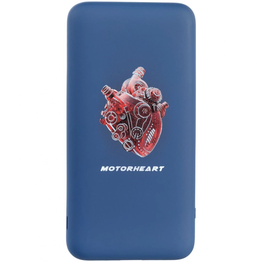 Аккумулятор с беспроводной зарядкой markBright Megapolis, 8000 мАч, синий фото 6