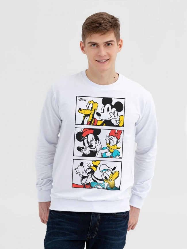 Свитшот Mickey & Friends, белый, размер XL фото 1