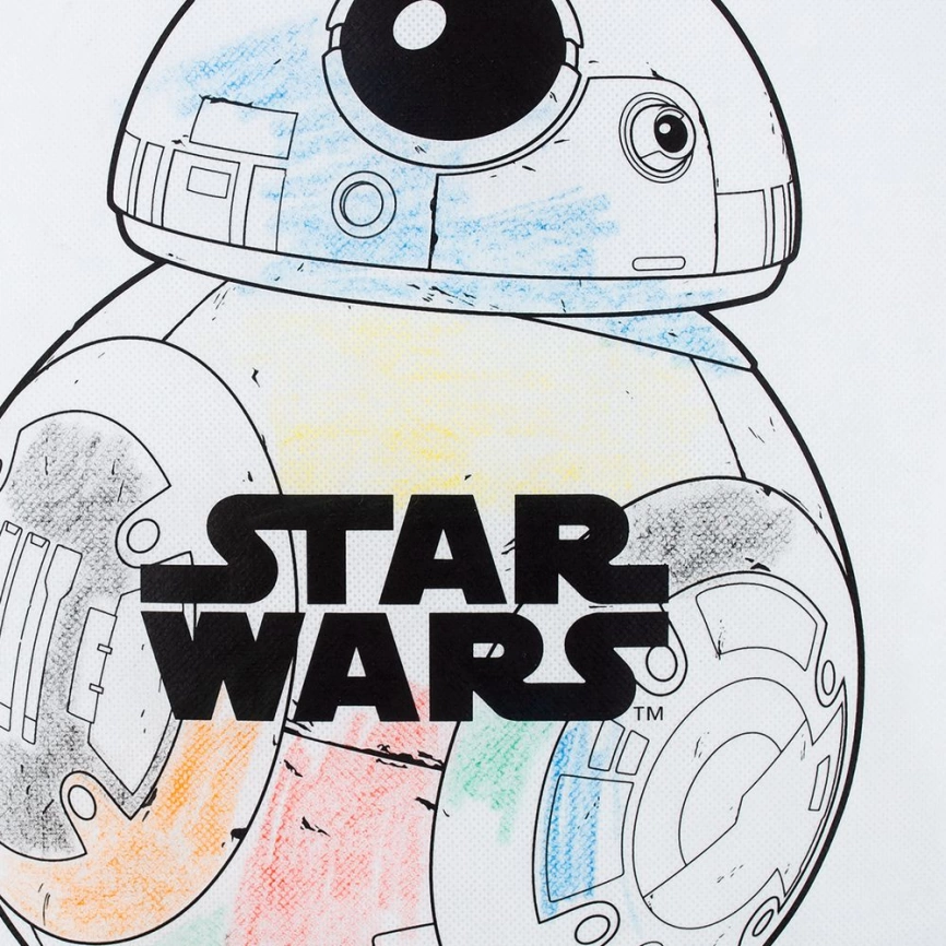 Рюкзак-раскраска с мелками BB-8 Droid, белый фото 3