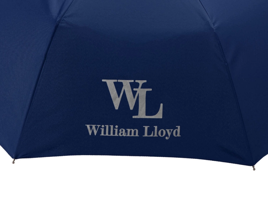 Складной зонт полуавтоматический William Lloyd, синий фото 6