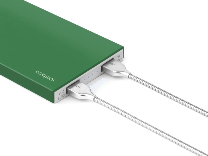 Внешний аккумулятор Rombica NEO NS100G, зеленый фото 12