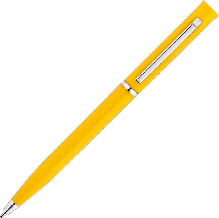Ручка шариковая EUROPA, жёлтая фото 3