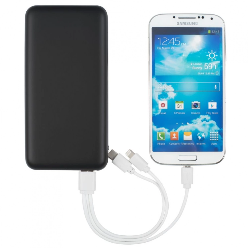 Внешний аккумулятор Uniscend All Day Compact Type-C 15000 мAч, черный фото 5