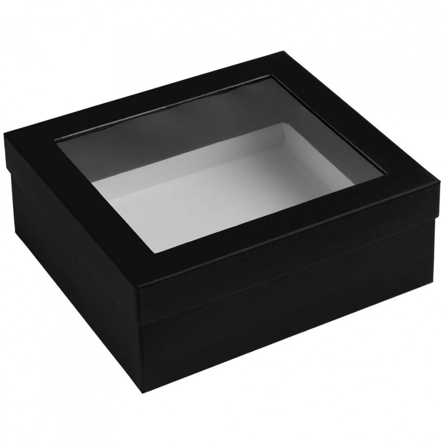Коробка Teaser с окошком, черная фото 2