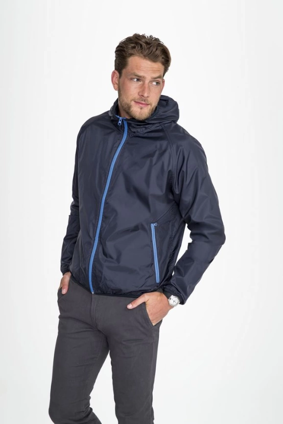 Ветровка Shore черная, размер XL фото 10