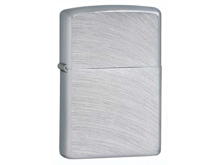Зажигалка ZIPPO Classic с покрытием Chrome Arch, латунь/сталь, серебристая, матовая, 38x13x57 мм фото 1