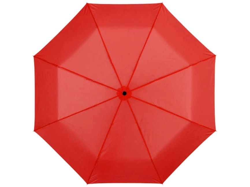 Зонт Ida трехсекционный 21,5, красный фото 2