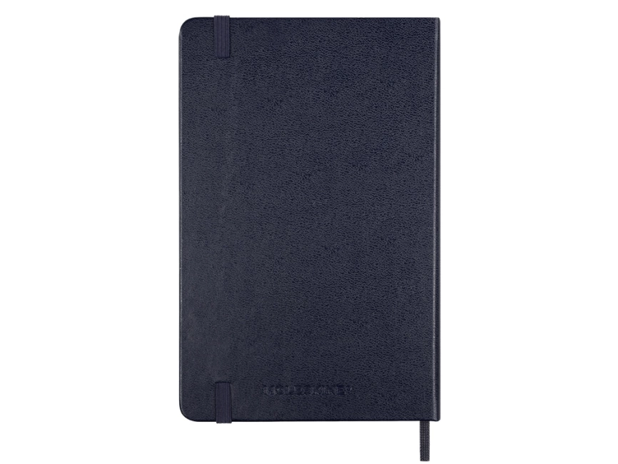 Записная книжка Moleskine Classic (в линейку) в твердой обложке, Medium (11,5x18 см), синий фото 5