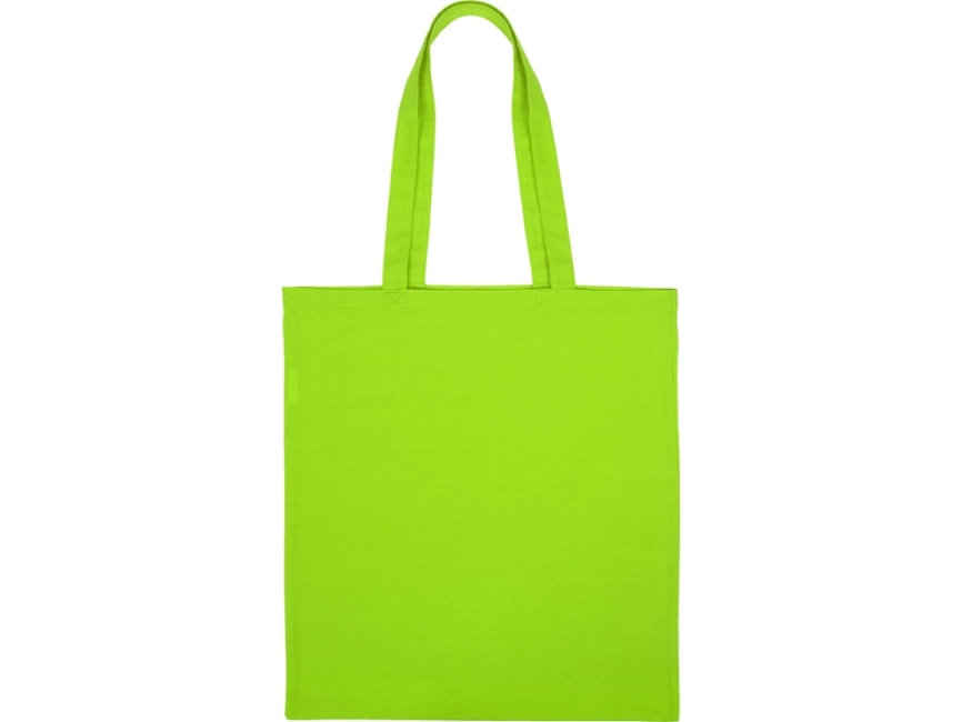 Сумка для шопинга Carryme 120, хлопковая, 120 г/м2, зеленое яблоко фото 4
