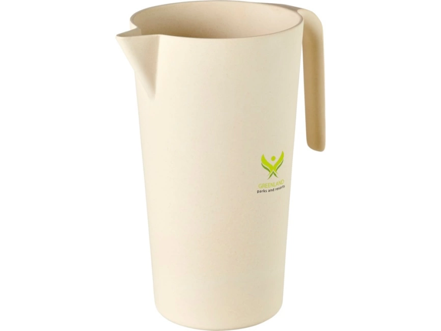 Графин Hermes из бамбукового волокна объемом 1,7 литра, бежевый фото 6