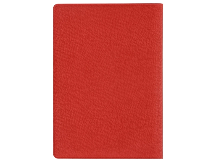 Обложка для паспорта с RFID защитой отделений для пластиковых карт Favor, красная/серая фото 6