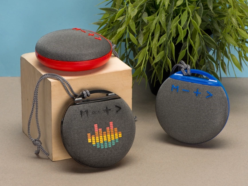 Портативная колонка Tempo, красный фото 4