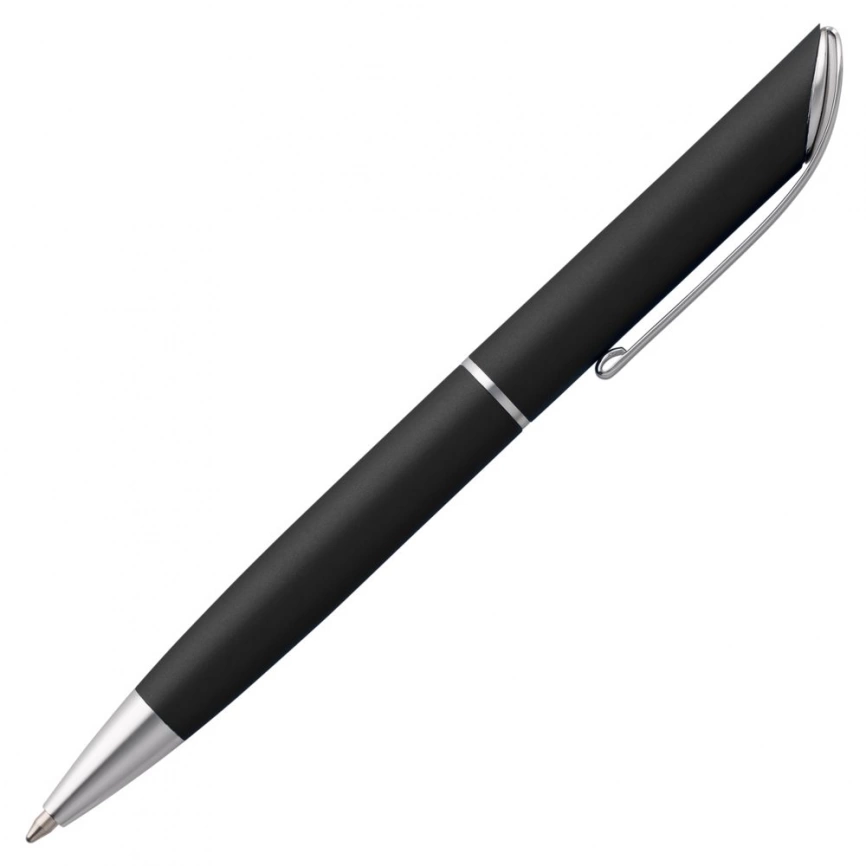 Ручка шариковая Glide, черная фото 3