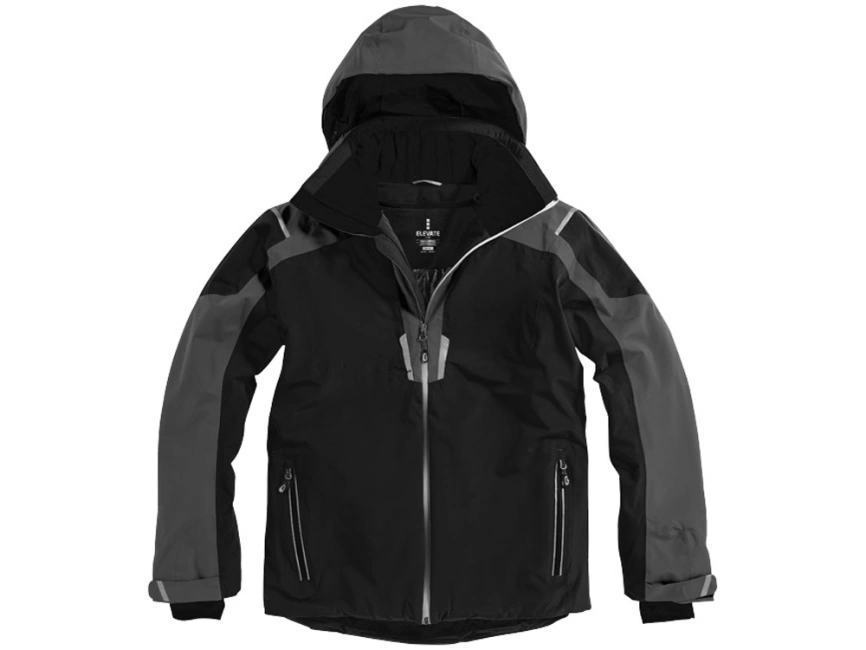 Куртка Ozark мужская, черный/серый фото 6