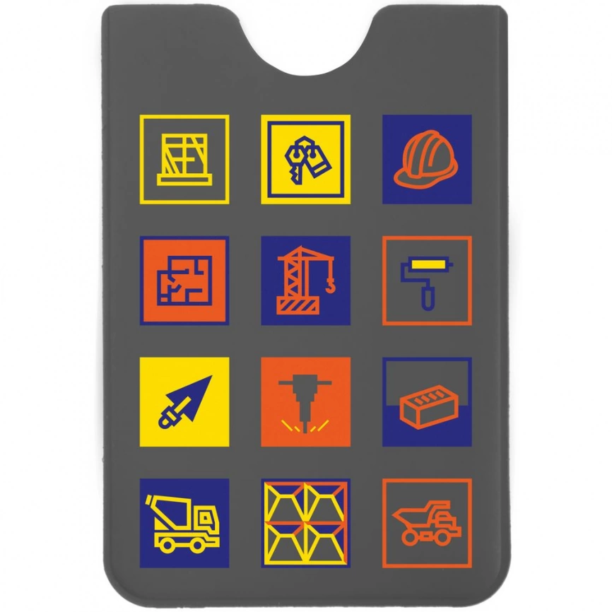 Чехол для карточки Industry, строительство фото 1