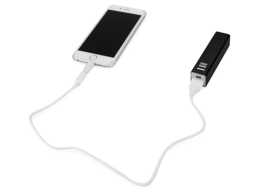 Портативное зарядное устройство Спейс, 3000 mAh, черный фото 2