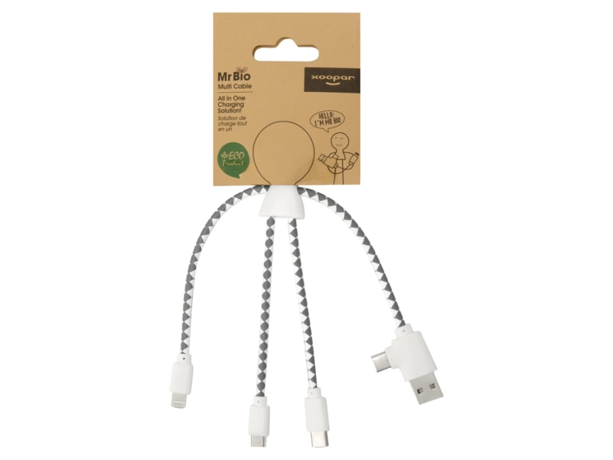 Зарядный кабель Mr. Bio в картонном блистере фото 13