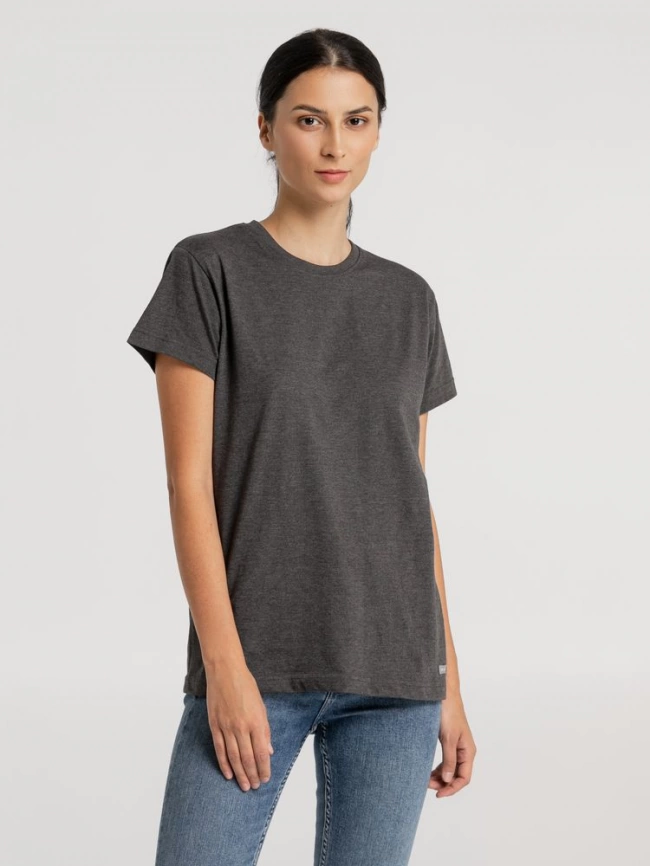 Футболка Firm Wear черный меланж, размер M фото 5