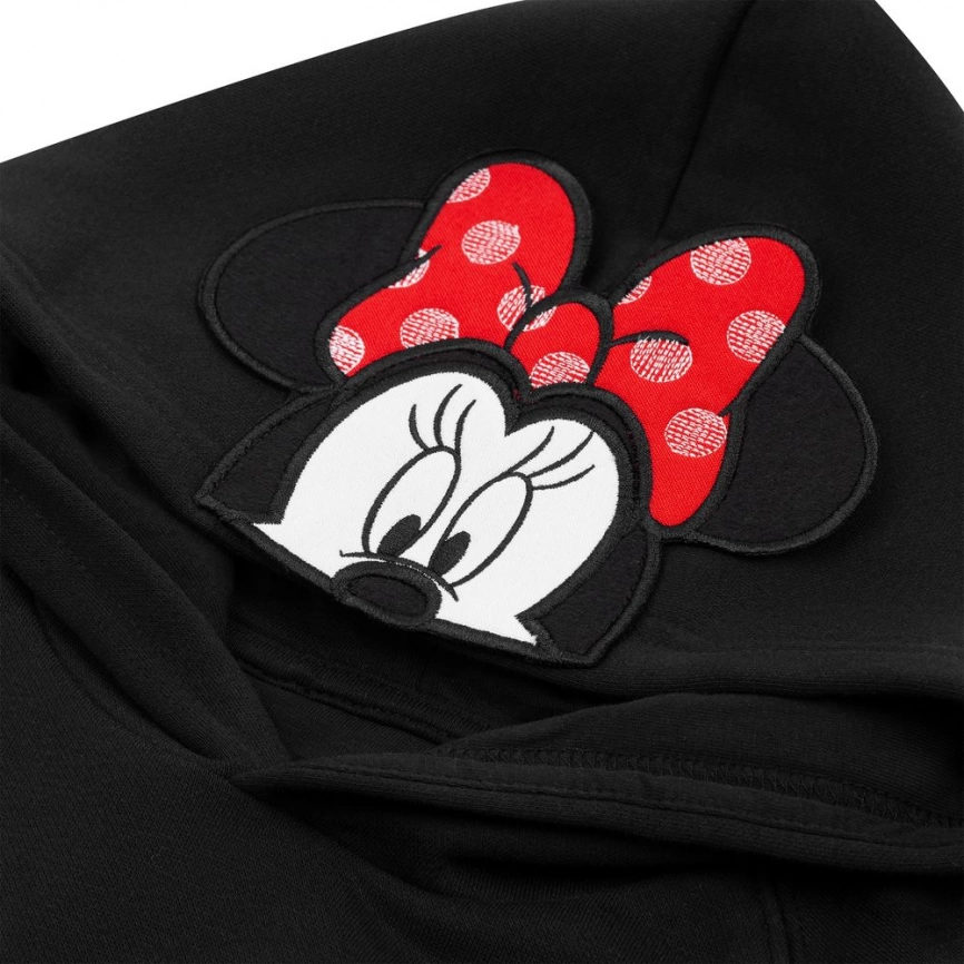 Худи детское Minnie In My Head, черное, на рост 142-152 см (12 лет) фото 7