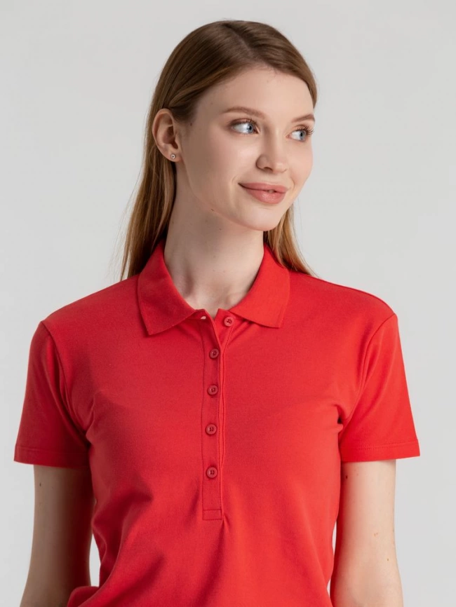 Рубашка поло женская Phoenix Women красная, размер S фото 12