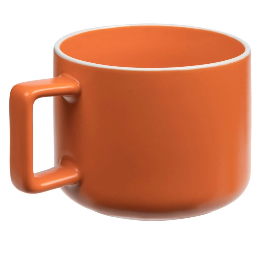 Чашка Fusion, оранжевая фото 2