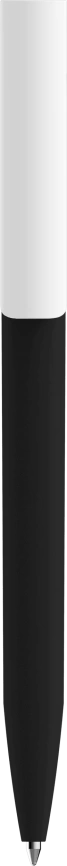 Ручка шариковая CONSUL SOFT, чёрная с белым фото 1