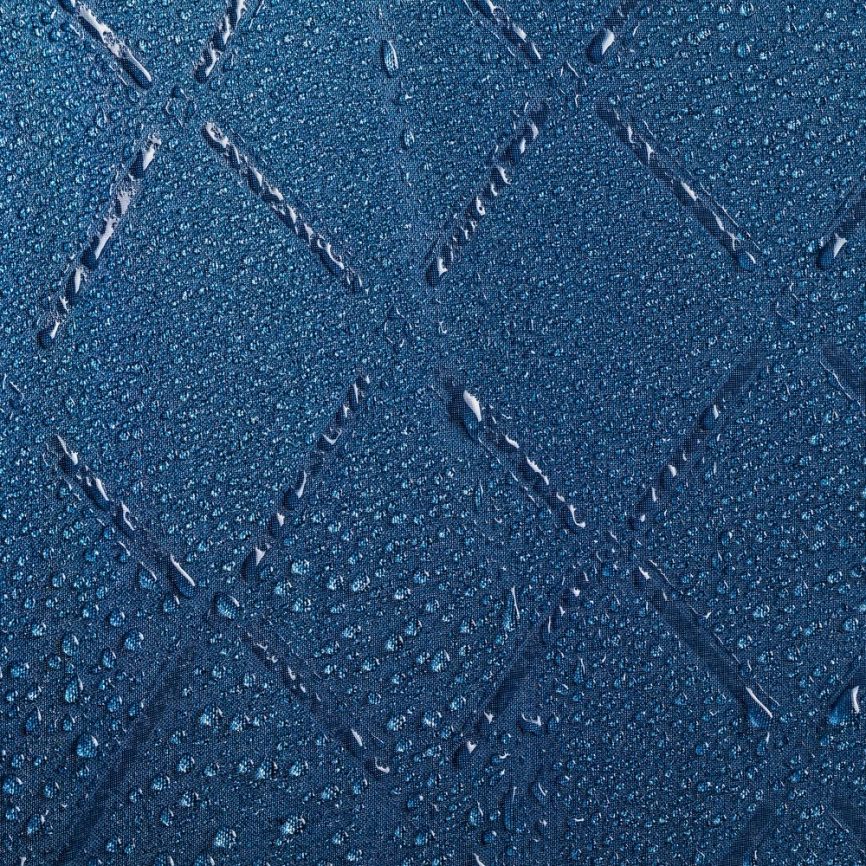 Зонт-трость Magic с проявляющимся рисунком в клетку, темно-синий фото 2
