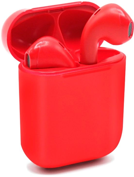 Наушники беспроводные Bluetooth SypmlyPods , красные фото 1