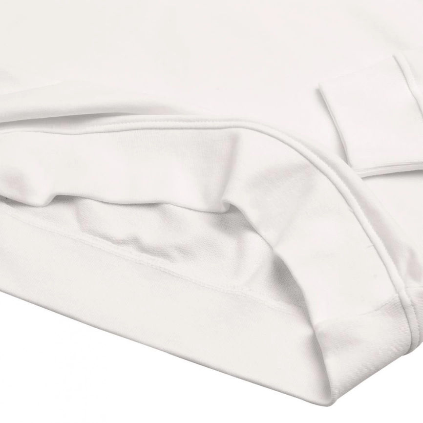 Свитшот унисекс BNC Organic, молочно-белый, размер XXL фото 9