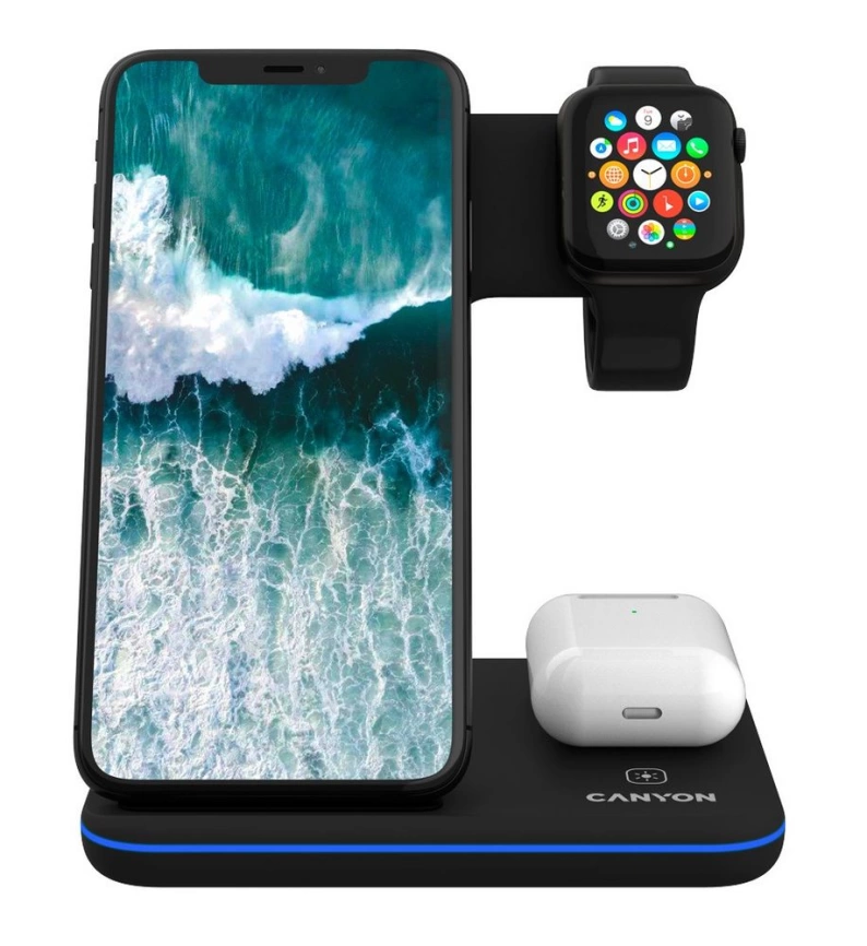 Зарядная станция Canyon WS-303, черная фото 3