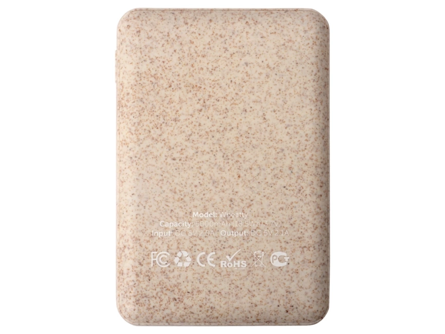 Портативное зарядное устройство Wheatty, 5000 mAh фото 4
