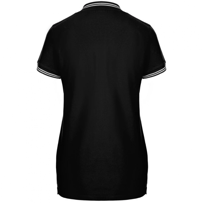 Рубашка поло женская Virma Stripes Lady, черная, размер L фото 2