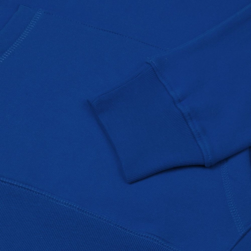 Толстовка с капюшоном унисекс Hoodie, ярко-синяя, размер S фото 9