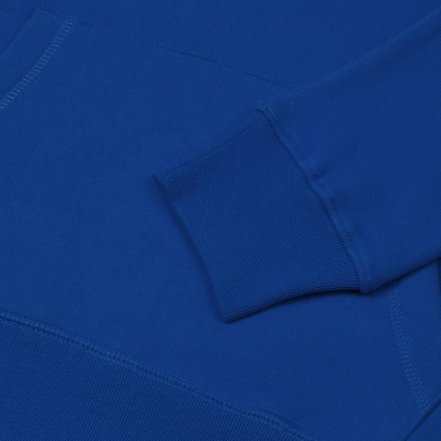Толстовка с капюшоном унисекс Hoodie, ярко-синяя, размер L фото 9