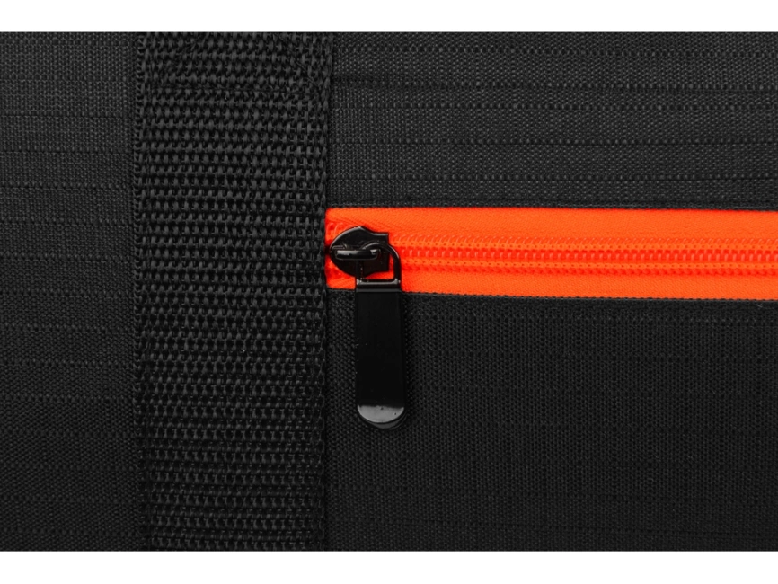 Сумка спортивная Master с цветными молниями, неоново-оранжевый фото 8