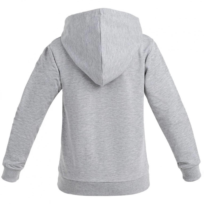Толстовка с капюшоном детская Kirenga Kids, серый меланж, 6 лет фото 2